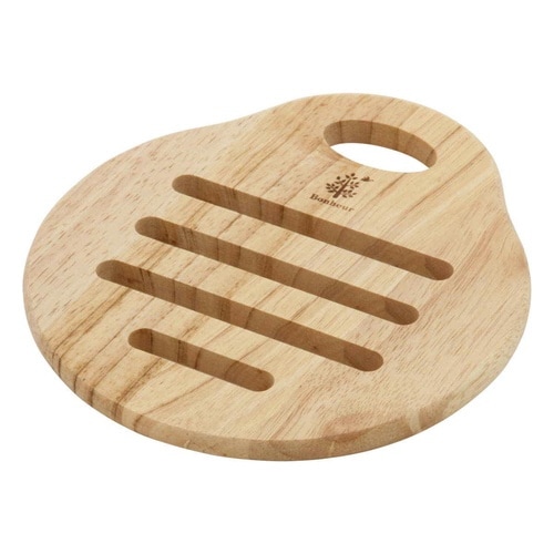 鍋敷き 木製 トリベット ボヌール ペア