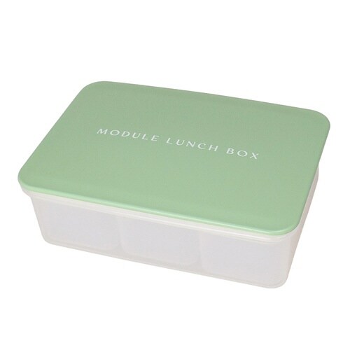 弁当箱 冷凍 1段 600ml グリーン