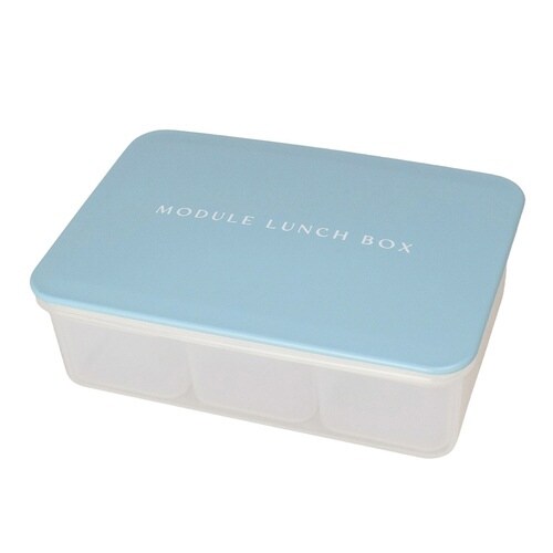 弁当箱 冷凍 1段 600ml ブルー