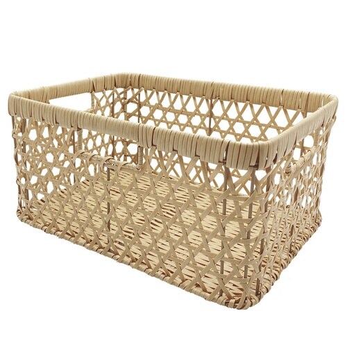 かご バンブス フェイク PE 竹 収納