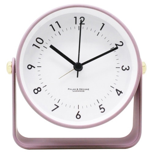 目覚まし時計 リパド アラームクロック ピンク