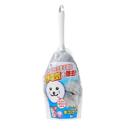 ほこり取り バスボンくん ホコリガード払い はたき