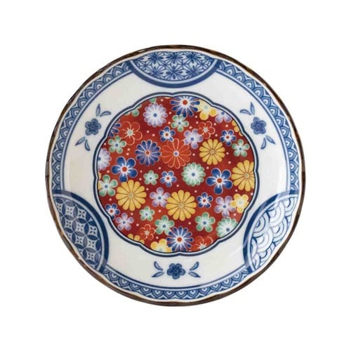 小皿 12cm 3.5寸 プレート 花小紋