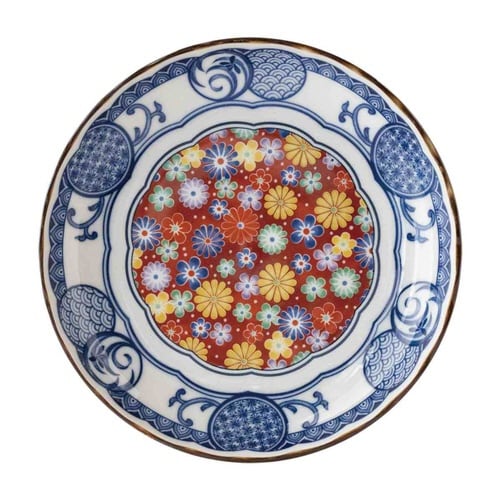 小皿 16.5cm 5寸 プレート 花小紋