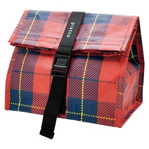 piatto ランチバッグ レッド