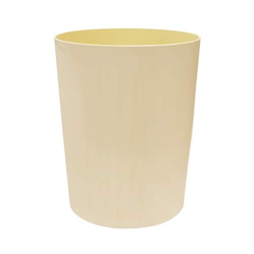 ゴミ箱 7L MOKU 丸 木目調 ナチュラル