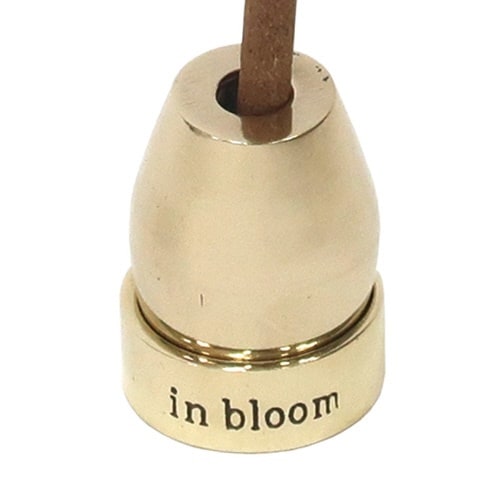 香立 インブルーム ブラスインセンスホルダー