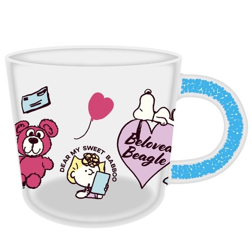 マグカップ 390ml スヌーピー ブルー