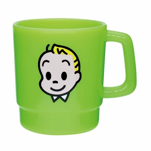 マグカップ 350ml OSAMU グリーン