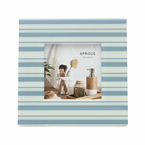 フォトフレーム アプリクス 17×17cm ブルー