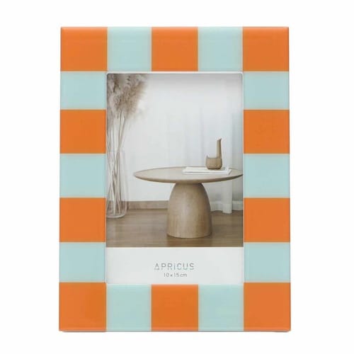 フォトフレーム アプリクス ブルー×オレンジ
