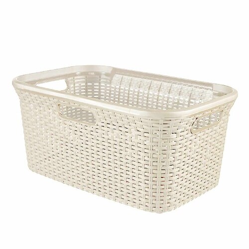 ランドリーバスケット CURVER ホワイト