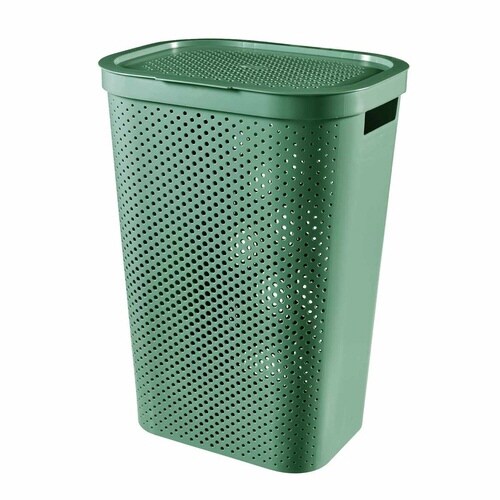 ランドリーバスケット CURVER グリーン
