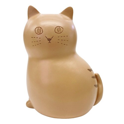 卓上 収納 マルチケース にゃふにゃふ ブラウン