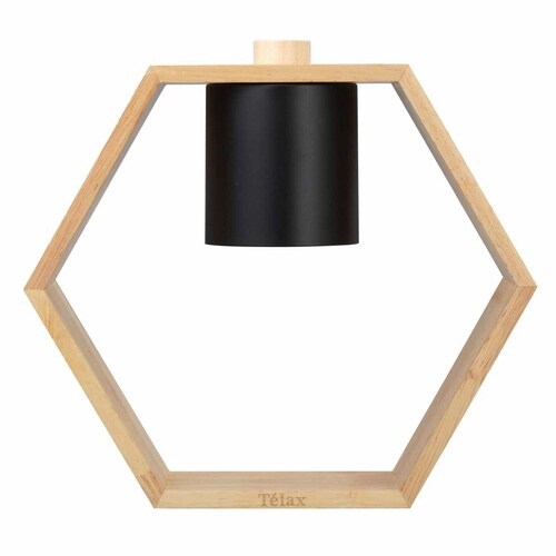 Telax キャンドルウォーマーランプ 天然木