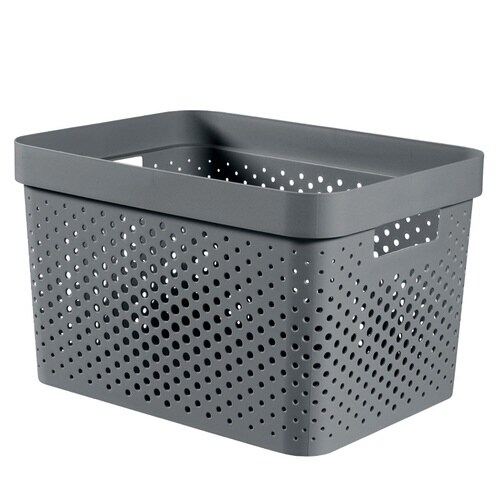 バスケット CURVER ダークグレー