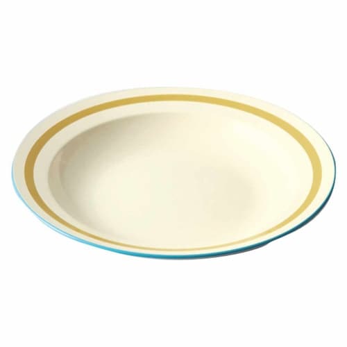 クーププレート 18cm Linea イエロー