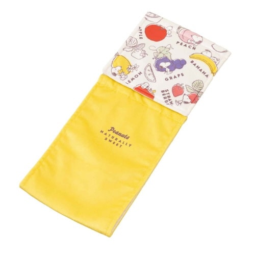 ペーパーホルダーカバー スヌーピー イエロー