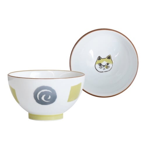 茶碗 ねこきぶん 飯碗 ハチワレ