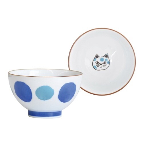 茶碗 ねこきぶん 飯碗 ブチ