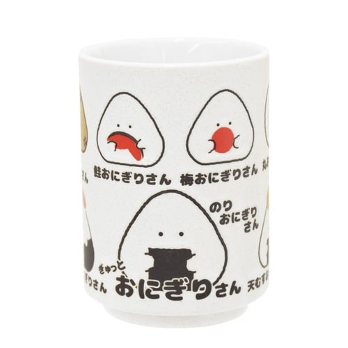 湯呑み 280ml ぎゅっとおにぎりさん 寿司湯呑