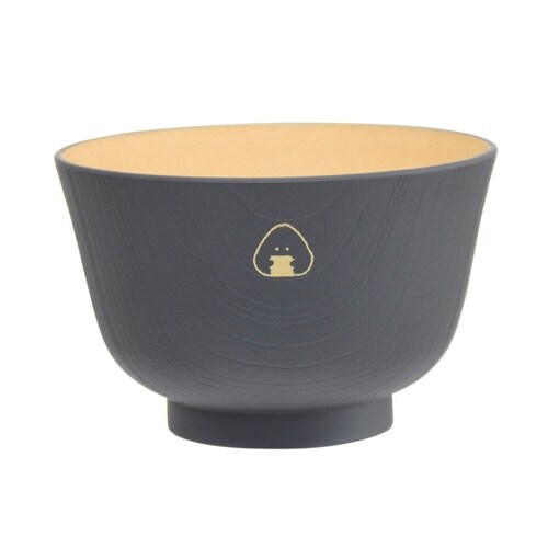 汁椀 330ml ぎゅっとおにぎりさん のり×灰