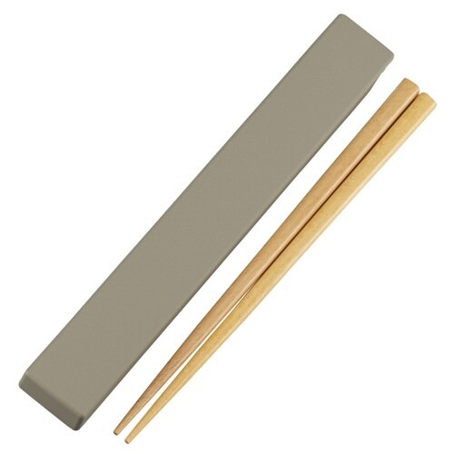 箸箱セット やさしい彩り箸箱&抗菌箸 あま色