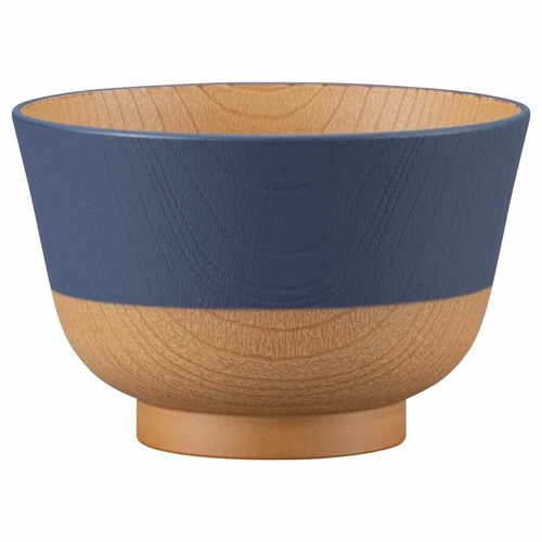 茶碗 330ml やさしい彩り 抗菌 汁椀 ルリ