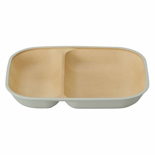 ランチプレート 21cm earth グリーン