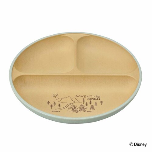 プレート mA 抗菌 ランチプレート S グレー