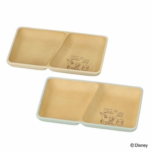 プレート 24cm mA 抗菌 2枚入 角型