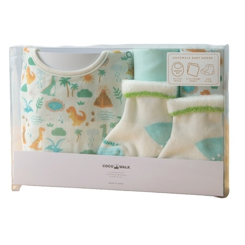 スタイ ハンカチ 靴下 ダイナソー