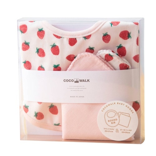 スタイ ハンカチ セット ミニギフトBOX イチゴ