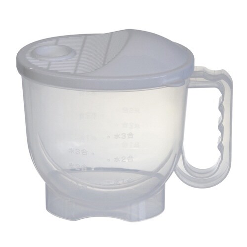 米とぎボウル 水流式 1合から3合 メモリ付き