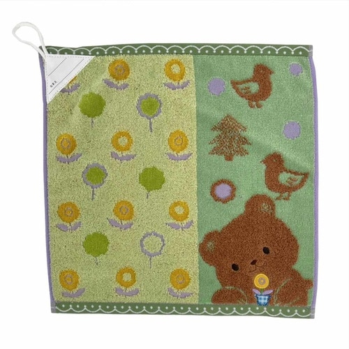 タオル フレル ホイップクリーム ループ付き クマ