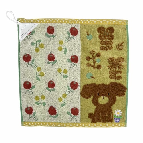 タオル フレル ホイップクリーム ループ付き イヌ