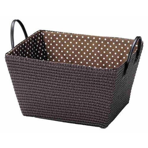 収納ボックス ダークブラウン