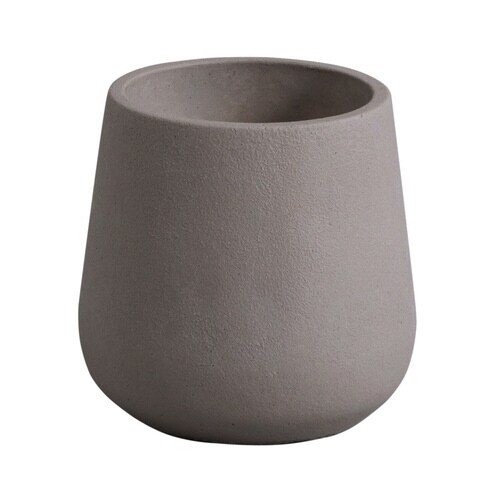 植木鉢 モノクローム エッグポット L グレー