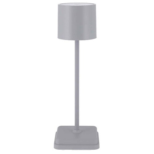 テーブルランプ LED 無段階調光 グレー