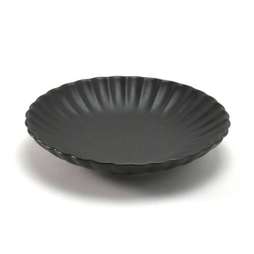 プレート 16cm 輪花皿 花皿 くろべに