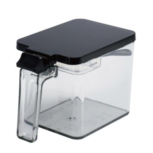 調味料ポット 700ml プッシュ式 ブラック