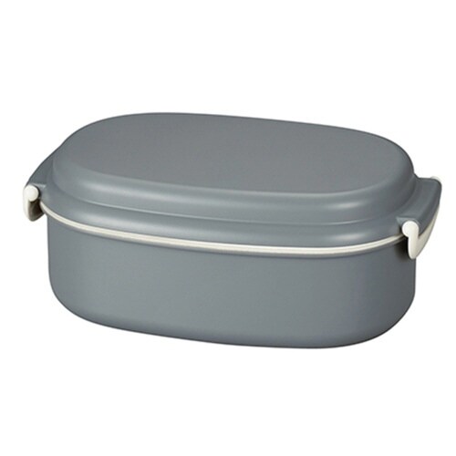 弁当箱 さっと洗えるお弁当箱 アッシュグレー