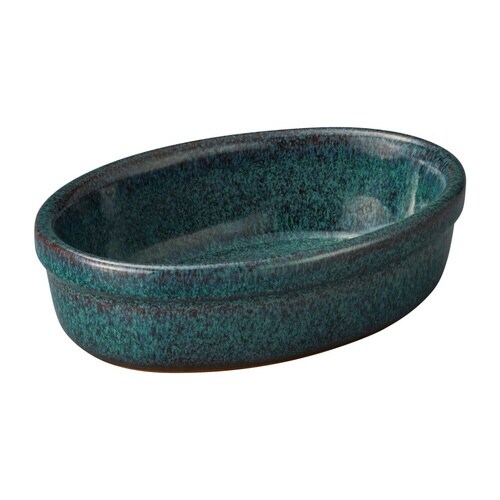 グラタン皿 M.STYLE エルモ グリーン