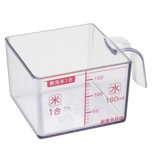 計量カップ 180ml 1合 角型