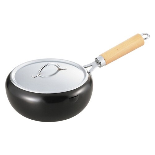 片手天ぷら鍋 20cm IH対応 蓋付き ラルス