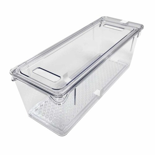 保存容器 すのこ付き 透明 野菜保存容器 Mサイズ