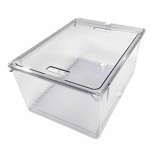 保存容器 すのこ付き 透明 野菜保存容器 Lサイズ