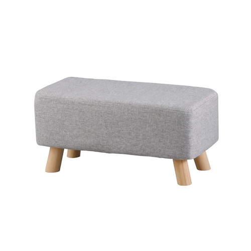 スツール ミニ ロング 長方形 グレー