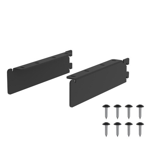 棚受 19cm ラブリコ アイアン ブラック