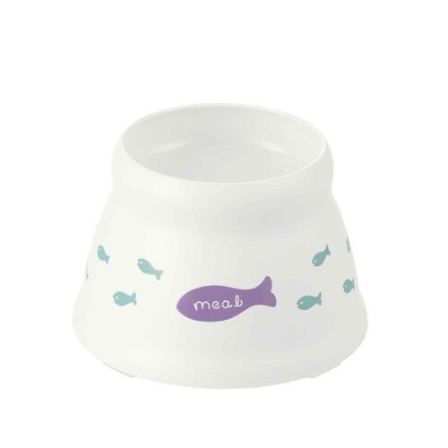 フードボウル こぼれにくい 脚付キャットディッシュ